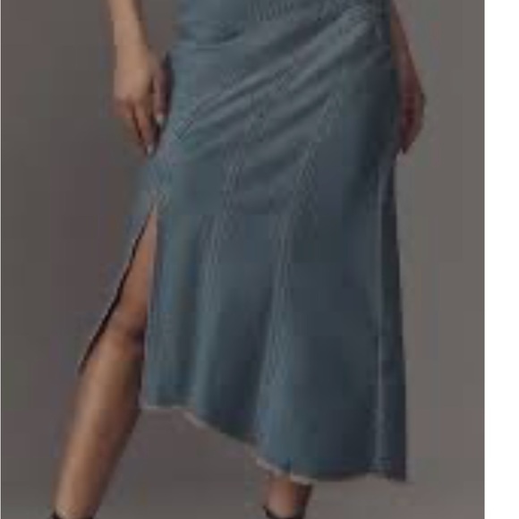 Pilcro Dresses & Skirts - Pilcro Denim Midi Skirt